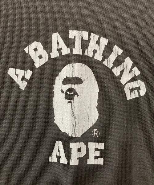 A BATHING APE（ア ベイシング エイプ）A BATHING APE (ア ベイシング エイプ) トラックジャケット ブラック サイズ:Lの古着・服飾アイテム