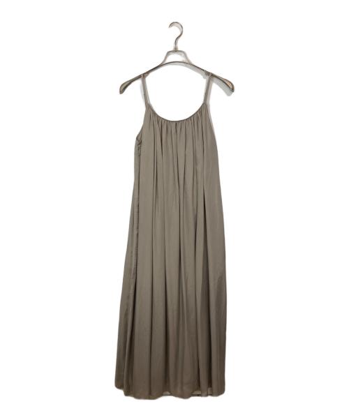 Drawing Numbers（ドローイングナンバーズ）Drawing Numbers (ドローイングナンバーズ) キャミマキシドレス ブラウン サイズ:38の古着・服飾アイテム