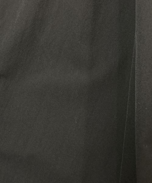 THE PAUSE（ザポーズ）THE PAUSE (ザポーズ) ギャザーキリカエスカート ブラック サイズ:38 未使用品の古着・服飾アイテム