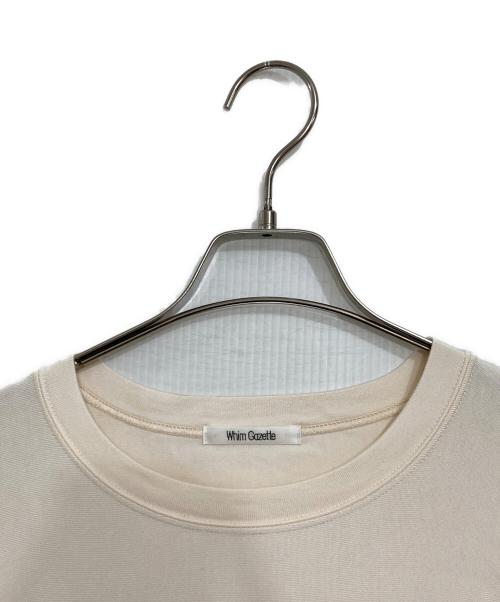 Whim Gazette（ウィムガゼット）Whim Gazette (ウィムガゼット) フットボールロングTシャツ アイボリー サイズ:FREEの古着・服飾アイテム