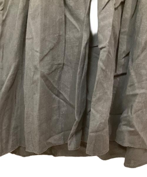 Whim Gazette（ウィムガゼット）Whim Gazette (ウィムガゼット) フレンチリネンワンピース ブラック サイズ:FREEの古着・服飾アイテム