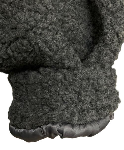 CLANE（クラネ）CLANE (クラネ) バルーンボアブルゾン グレー サイズ:2の古着・服飾アイテム