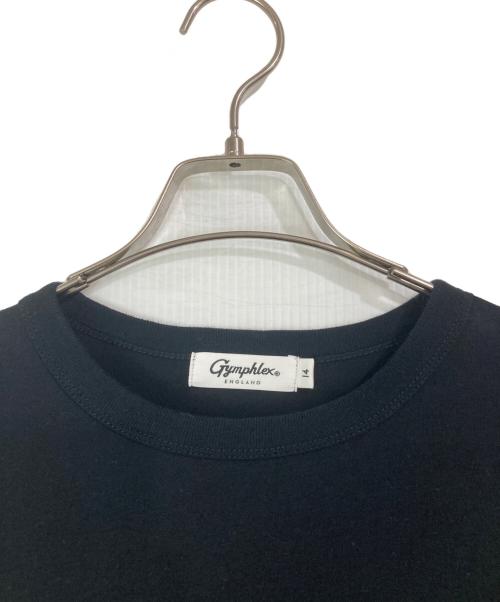 Gymphlex（ジムフレックス）Gymphlex (ジムフレックス) CREW NECK SLEEVELESS DRESS ブラック サイズ:14の古着・服飾アイテム