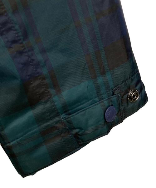 POLO SPORT（ポロスポーツ）POLO SPORT (ポロスポーツ) 裏フリースチェックモッズコート グリーン サイズ:Ⅿの古着・服飾アイテム