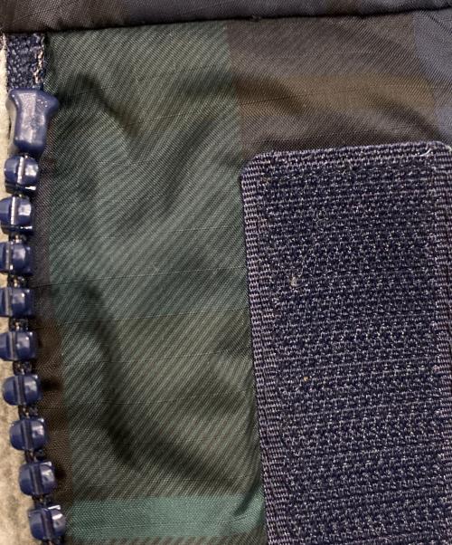 POLO SPORT（ポロスポーツ）POLO SPORT (ポロスポーツ) 裏フリースチェックモッズコート グリーン サイズ:Ⅿの古着・服飾アイテム