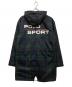 POLO SPORT (ポロスポーツ) 裏フリースチェックモッズコート グリーン サイズ:Ⅿ：20000円
