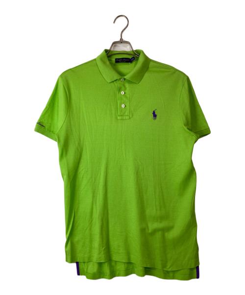 RALPH LAUREN Purple Label（ラルフ ローレン パープル レーベル）RALPH LAUREN PURPLE LABEL (ラルフ ローレン パープル レーベル) ポロシャツ グリーン サイズ:Ｌの古着・服飾アイテム