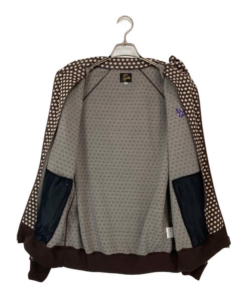 Needles（ニードルズ）Needles (ニードルズ) ポルカドットトラックジャケット ブラウン サイズ:Ⅿの古着・服飾アイテム