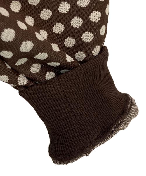 Needles（ニードルズ）Needles (ニードルズ) ポルカドットトラックジャケット ブラウン サイズ:Ⅿの古着・服飾アイテム