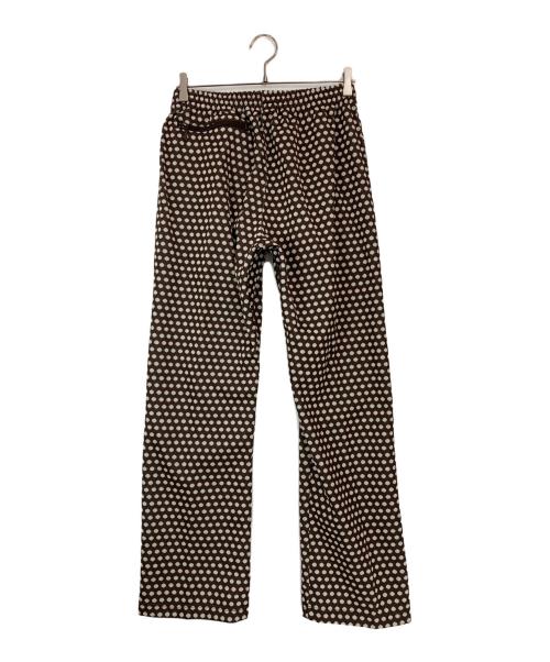 Needles（ニードルズ）Needles (ニードルズ) ポルカドットトラックパンツ ブラウン サイズ:Sの古着・服飾アイテム
