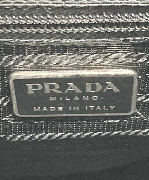 PRADA（プラダ）PRADA (プラダ) ナイロントートバッグ ブラックの古着・服飾アイテム