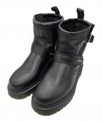 Dr.Martensドクターマーチン）の古着「アンクル ブーツ　レザーブーツ　ミドルブーツ」｜ブラック