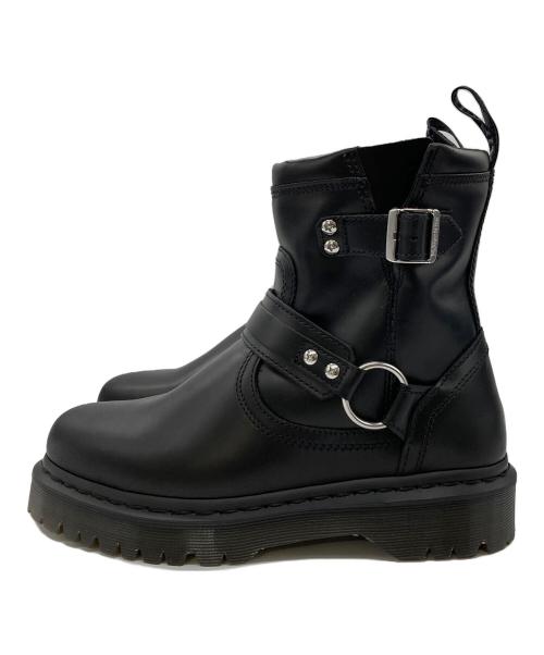 Dr.Martens（ドクターマーチン）Dr.Martens (ドクターマーチン) アンクル ブーツ　レザーブーツ　ミドルブーツ ブラック サイズ:26cmの古着・服飾アイテム