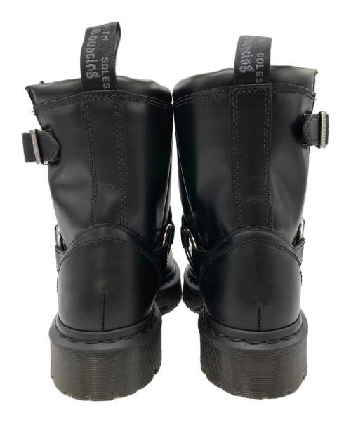 Dr.Martens（ドクターマーチン）Dr.Martens (ドクターマーチン) アンクル ブーツ　レザーブーツ　ミドルブーツ ブラック サイズ:26cmの古着・服飾アイテム