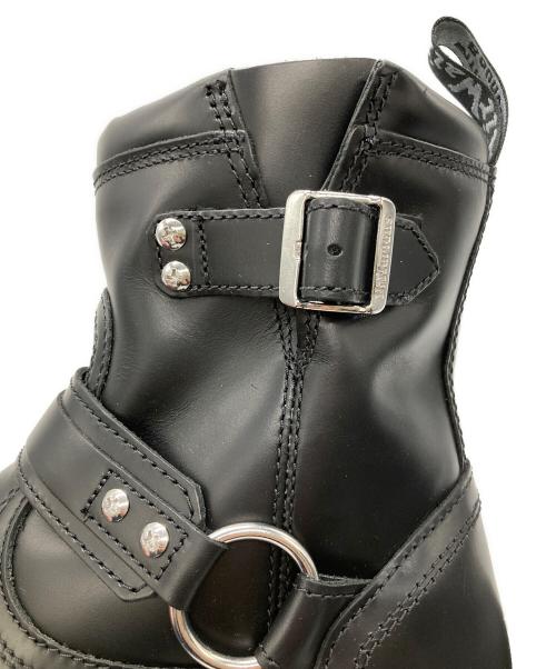 Dr.Martens（ドクターマーチン）Dr.Martens (ドクターマーチン) アンクル ブーツ　レザーブーツ　ミドルブーツ ブラック サイズ:26cmの古着・服飾アイテム