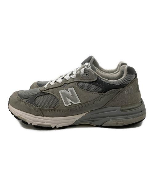 NEW BALANCE（ニューバランス）NEW BALANCE (ニューバランス) 993ローカットスニーカー グレー サイズ:27.5cmの古着・服飾アイテム