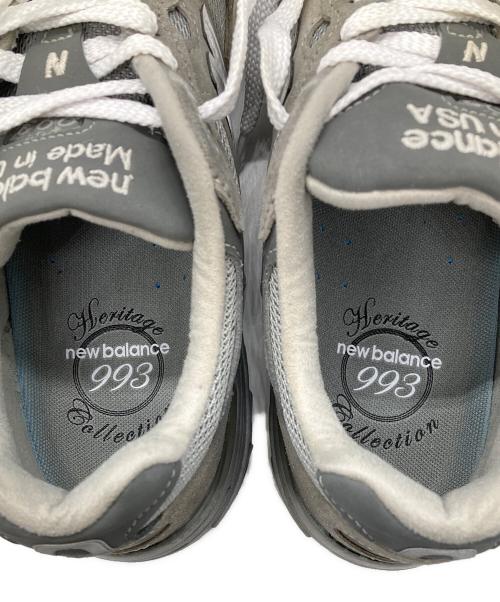 NEW BALANCE（ニューバランス）NEW BALANCE (ニューバランス) 993ローカットスニーカー グレー サイズ:27.5cmの古着・服飾アイテム