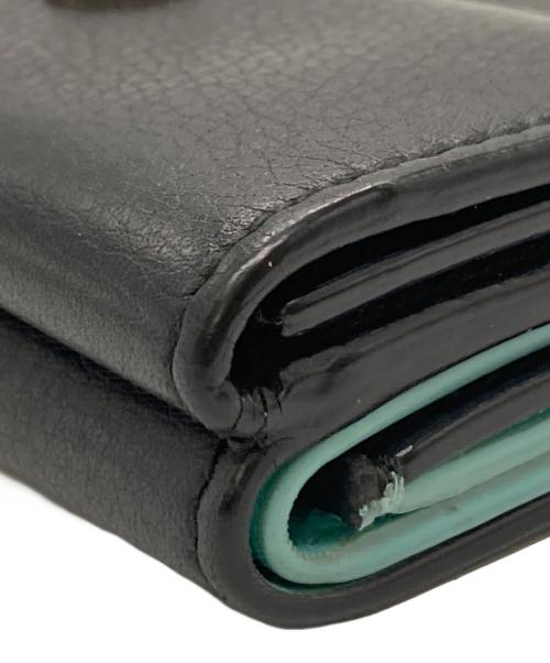 TIFFANY & Co.（ティファニー）TIFFANY & Co. (ティファニー) 3つ折り財布 ブラックの古着・服飾アイテム