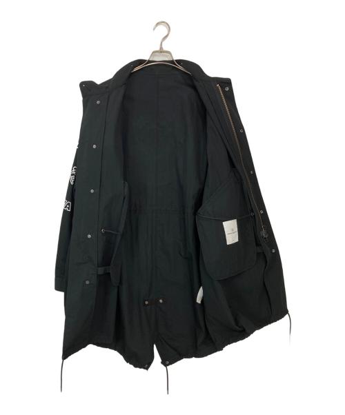 uniform experiment（ユニフォームエクスペリメント）uniform experiment (ユニフォームエクスペリメント) MODS COAT ブラック サイズ:2の古着・服飾アイテム