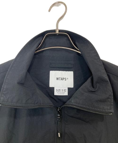 WTAPS（ダブルタップス）WTAPS (ダブルタップス) ナイロンタッサートラックジャケット ブラック サイズ:02の古着・服飾アイテム
