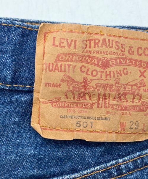 LEVI'S（リーバイス）LEVI'S (リーバイス) 80's501ハチマルデニムパンツ インディゴ サイズ:W29×L33の古着・服飾アイテム