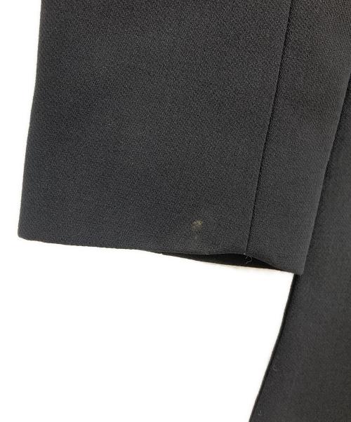 YOHJI YAMAMOTO（ヨウジヤマモト）YOHJI YAMAMOTO (ヨウジヤマモト) アシンメトリーウールジャケット ブラック サイズ:Sの古着・服飾アイテム