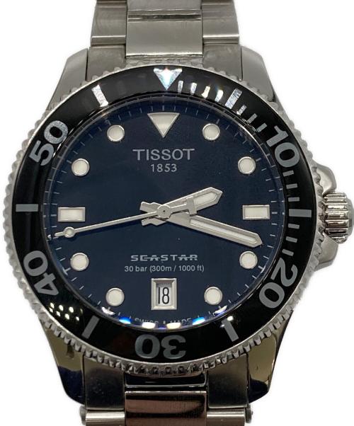 TISSOT（ティソ）TISSOT (ティソ) ダイバーズウォッチ ブラック サイズ:17cmの古着・服飾アイテム