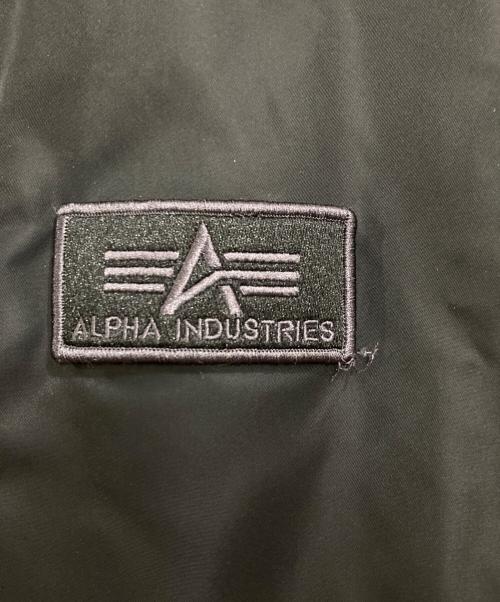 ALPHA INDUSTRIES（アルファインダストリーズ）ALPHA INDUSTRIES (アルファインダストリーズ) MA-1 タイト バックエンブレム FLYING-A ブラック サイズ:Lの古着・服飾アイテム