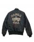 ALPHA INDUSTRIES (アルファインダストリーズ) MA-1 タイト バックエンブレム FLYING-A ブラック サイズ:L：10000円