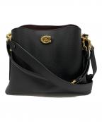 COACHコーチ）の古着「ウィロウショルダーバッグ」｜ブラック