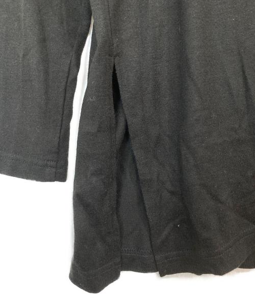 s'yte（サイト）s'yte (サイト) ウールロングスリーブカットソー ブラック サイズ:3の古着・服飾アイテム