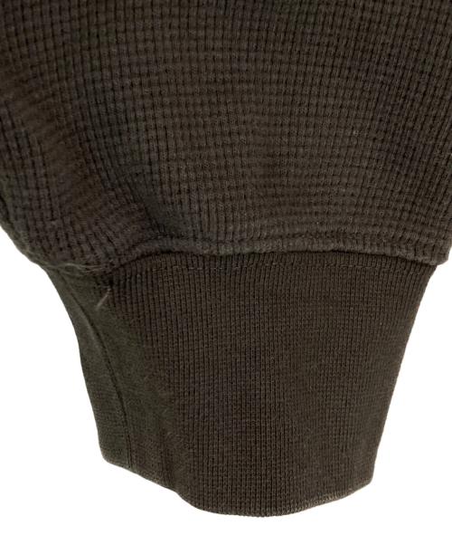 FOG ESSENTIALS（フィアオブゴッド エッセンシャル）FOG ESSENTIALS (フィアオブゴッド エッセンシャル) Waffle Henley Rugby ブラウン サイズ:XSの古着・服飾アイテム