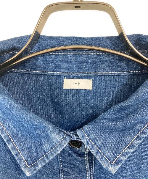 ichi（イチ）ichi (イチ) 8オンスデニムワイドシャツ ブルー サイズ:-の古着・服飾アイテム