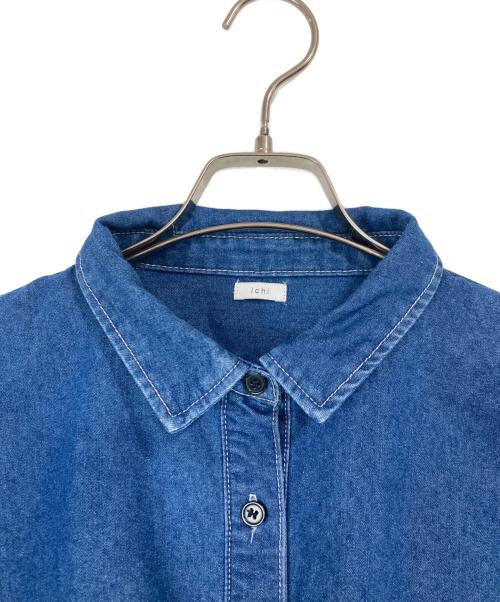 ichi（イチ）ichi (イチ) 8オンスデニムワイドシャツ ブルー サイズ:-の古着・服飾アイテム