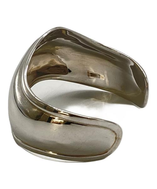 jamiray（ジャミレイ）JAMIRAY (ジャミレイ) WAVY SILVER BANGLE シルバーの古着・服飾アイテム