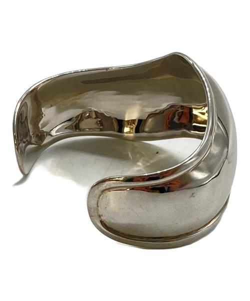 jamiray（ジャミレイ）JAMIRAY (ジャミレイ) WAVY SILVER BANGLE シルバーの古着・服飾アイテム