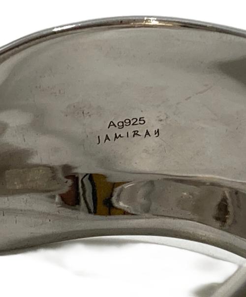 jamiray（ジャミレイ）JAMIRAY (ジャミレイ) WAVY SILVER BANGLE シルバーの古着・服飾アイテム