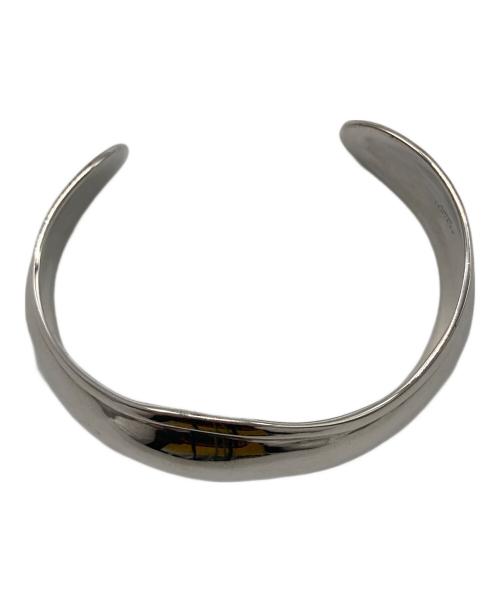 jamiray（ジャミレイ）JAMIRAY (ジャミレイ) WAVY SILVER BANGLE シルバーの古着・服飾アイテム
