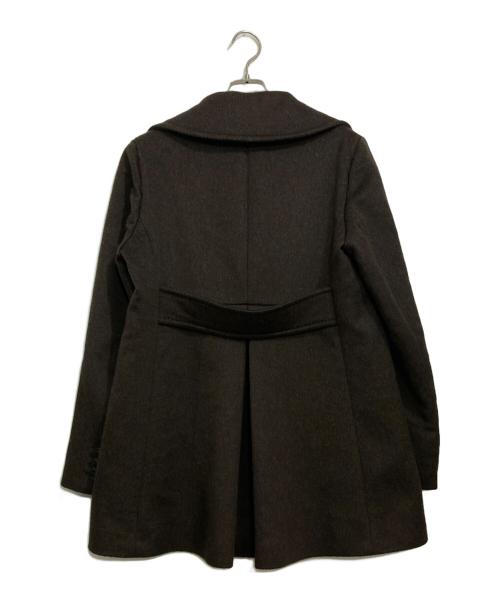 MaxMara（マックスマーラ）MaxMara (マックスマーラ) カシミヤキャメルPコート グレー サイズ:42の古着・服飾アイテム