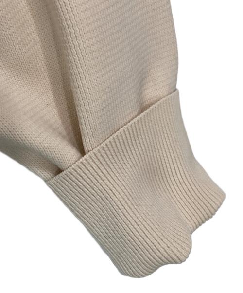 SLOANE（スローン）SLOANE (スローン) Demi-Luxe BEAMS (デミルクス ビームス) 12ゲージ ハーフミラノリブ カーディガン ベージュ サイズ:2の古着・服飾アイテム