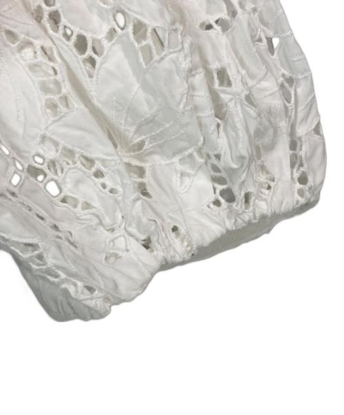 ticca（ティッカ）TICCA (ティッカ) フラワーレースジャケット ホワイト サイズ:FREEの古着・服飾アイテム