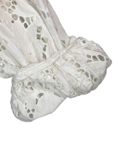 ticca（ティッカ）TICCA (ティッカ) フラワーレースジャケット ホワイト サイズ:FREEの古着・服飾アイテム