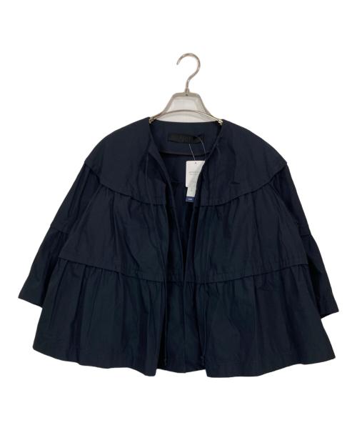 nell（ネル）Nell (ネル) SHIPS (シップス) ティアード ボレロ ネイビー サイズ:FREEの古着・服飾アイテム