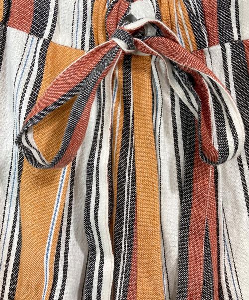 O'NEIL OF DUBLIN（オニールオブダブリン）O'NEIL OF DUBLIN (オニールオブダブリン) リネン混スカート ブラウン サイズ:SIZE 8の古着・服飾アイテム