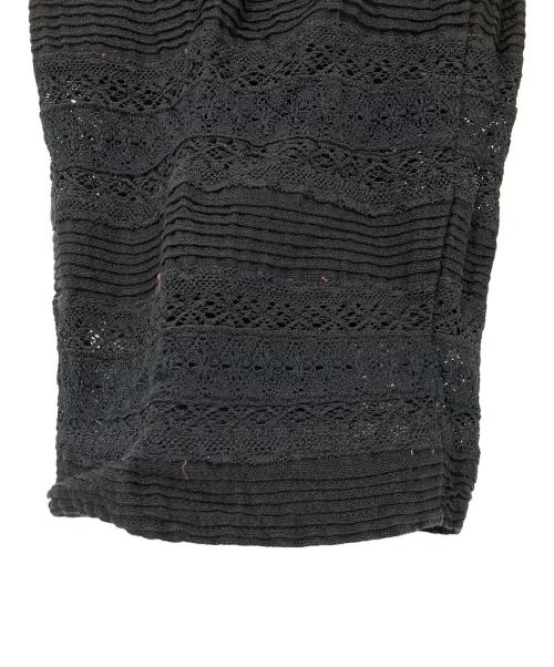 pheeta（フィータ）Pheeta (フィータ) Stella タックレースパンツ ブラック サイズ:2の古着・服飾アイテム