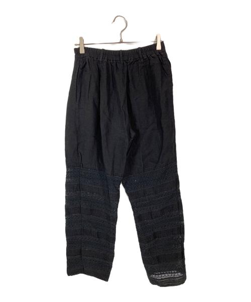 pheeta（フィータ）Pheeta (フィータ) Stella タックレースパンツ ブラック サイズ:2の古着・服飾アイテム