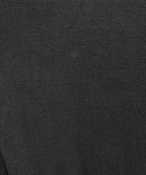 rencontrant（レンコントラント）Rencontrant (レンコントラント) シルクカーディガン ネイビー サイズ:Sの古着・服飾アイテム