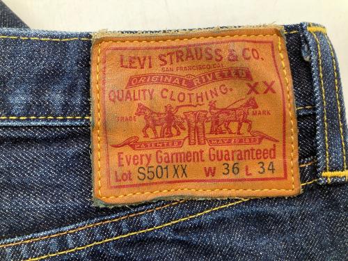 LEVI'S（リーバイス）LEVI'S (リーバイス) S501XXセルビッチデニムパンツ インディゴ サイズ:W36L34の古着・服飾アイテム