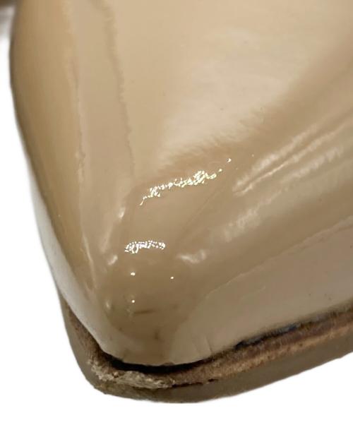 PELLICO（ペリーコ）PELLICO (ペリーコ) ポインテッドトゥフラットパンプス ベージュ サイズ:38の古着・服飾アイテム