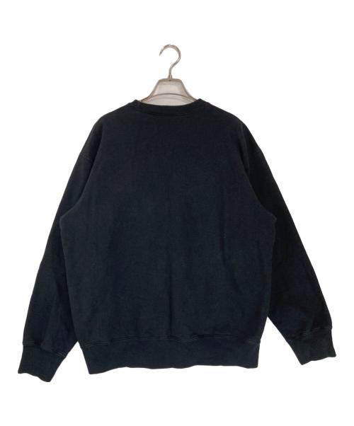 SUPREME（シュプリーム）SUPREME (シュプリーム) Side Logo Crewneck ブラック サイズ:Ⅿの古着・服飾アイテム